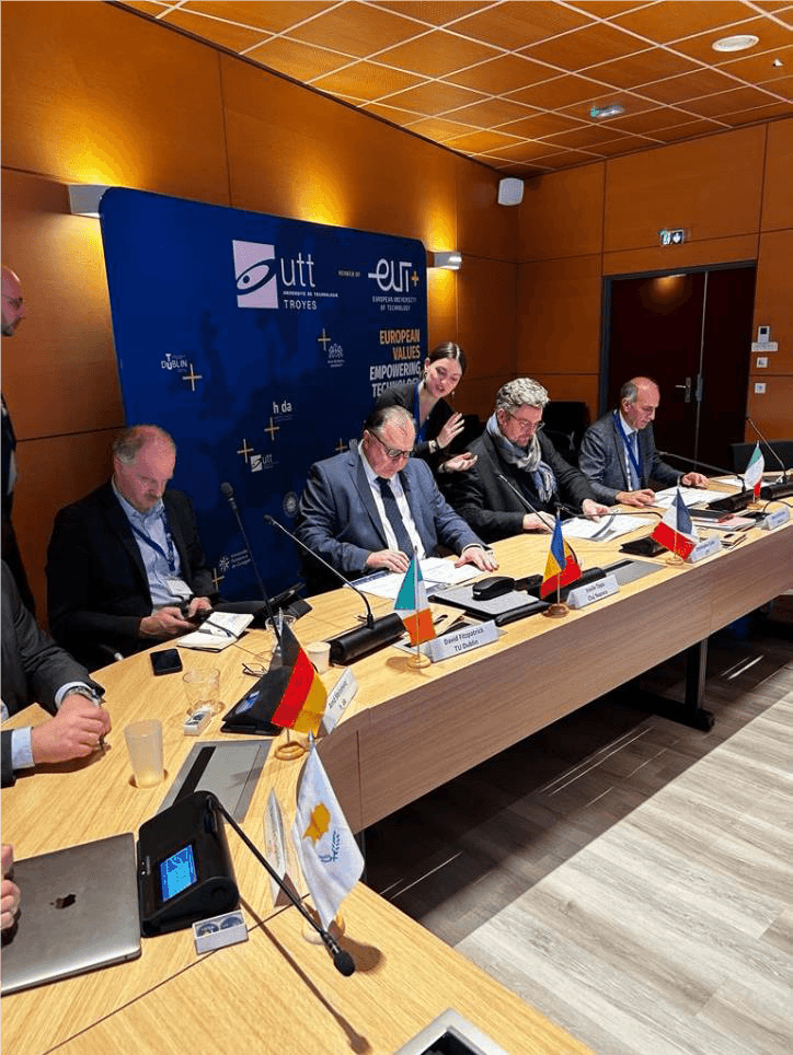 Rectorii universităților tehnice europene Eut+