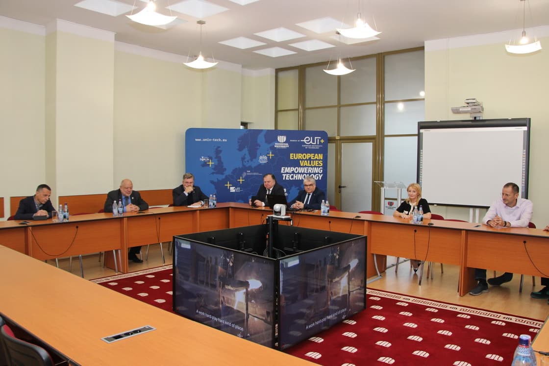 Reuniunea rectorilor EUt+ la Cluj-Napoca 